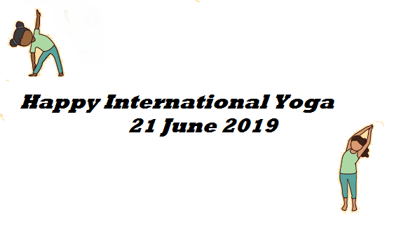2019 Yoga Day Wishes Wallpaper